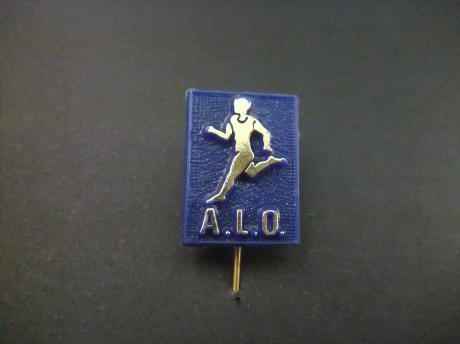 A.L.O. ( Academie voor Lichamelijke Opvoeding)blauw